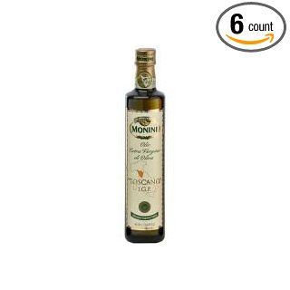 Monini IGP Toscano Extra Virgin Olive Oil, 16.9 Ounce    6 per case.: Industrial & Scientific