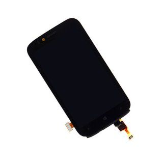 Black Touch Screen Digitizer + LCD Display Assembly with Frame For Nokia Lumia 822: Cell Phones & Accessories
