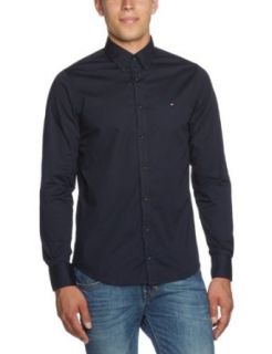 Tommy Hilfiger Men's Casual Shirt STRETCH POPLIN SF2 / 857 837 824 (M / 50) at  Mens Clothing store