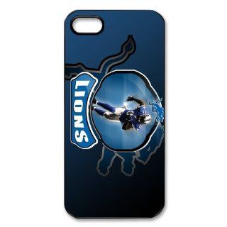 Custom Detroit Lions Personalized Cover Case for iPhone 5 5S LS 825: Cell Phones & Accessories