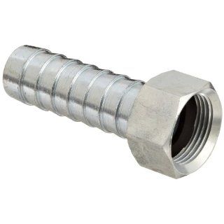 Dixon SLS848 Plated Steel Hose Fitting, Long Shank Coupling, 1" NPSM Female x 1" Hose ID Barbed: Industrial & Scientific