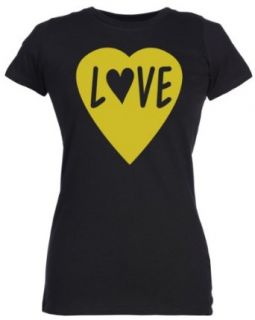 Spoilt Rotten   Love Heart   100% Organic Cotton Women's T Shirt: Clothing