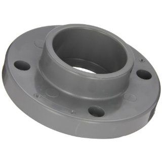 Spears 851 C Series CPVC Pipe Fitting, One Piece Flange, Class 150, 1 1/2" Socket: Industrial Pipe Fittings: Industrial & Scientific
