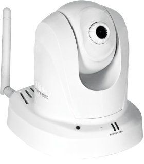 TRENDnet Wireless N Pan, Tilt, Zoom Network Cloud Surveillance Camera with 1 Way Audio, TV IP851WC (White) : Dome Cameras : Camera & Photo