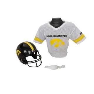 Franklin Sports NCAA Iowa Hawkeyes Helmet and Jersey Set: Sports & Outdoors