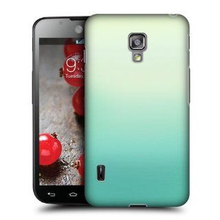 Head Case Designs Green Ombre Hard Back Case Cover For LG Optimus L7 II Dual P715: Cell Phones & Accessories