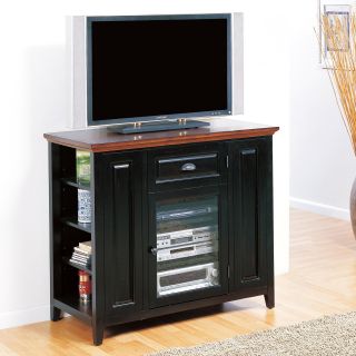 LEIck 87032 Riley Holliday Black Cherry 42 in. High TV Console   TV Stands