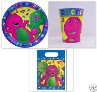 BARNEY BABY BOP Party Supplies PLATES CUPS BAGS x8 : Other Products : Everything Else