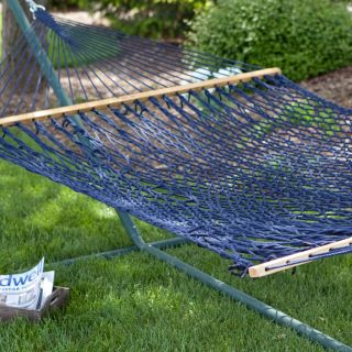 Island Bay XXL Color Dyed Thick Rope Hammock with FREE Hanging Hardware   Hammocks