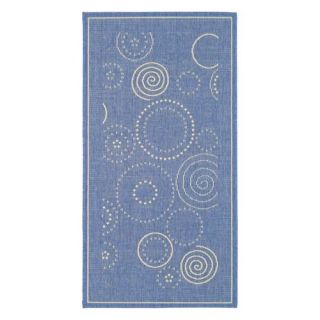 Safavieh Courtyard CY1906 Area Rug Blue/Natural   Area Rugs