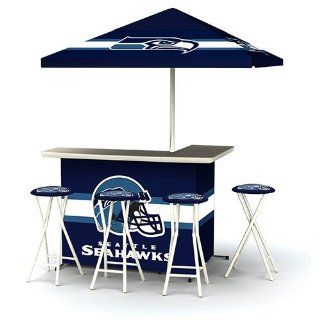 Best of Times NFL Patio Bar and Tailgating Center Deluxe Package  Seattle Seahawks : Sports Fan Barstools : Patio, Lawn & Garden