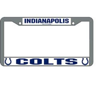 BSS   Indianapolis Colts NFL Chrome License Plate Frame 