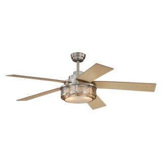 AireRyder F0002 Chesapeake 52 in. Indoor Ceiling Fan   Satin Nickel   Ceiling Fans
