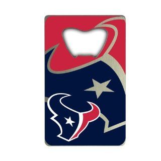 NFL Houston Texans Credit Card Style Bottle Opener Sports & Outdoors