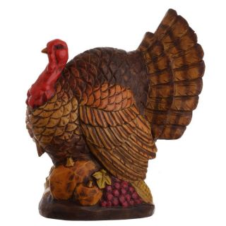 RAZ Imports Large Turkey Tabletop Piece   Thanksgiving Decorative Accents