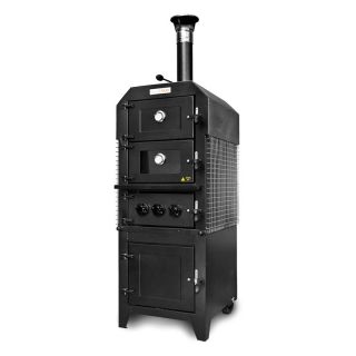 EcoQue Wood Fired Pizza Oven and Smoker   BBQ Smokers