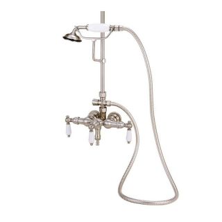 Elizabethan Classics ECTW22 Wall Mount Clawfoot Tub Faucet with Hand Shower   Bathtub Faucets