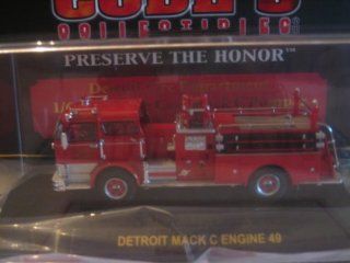Code 3 Detroit Fire Department Mack C Pumper Engine #49 1/64 Scale Limited Edition: Toys & Games