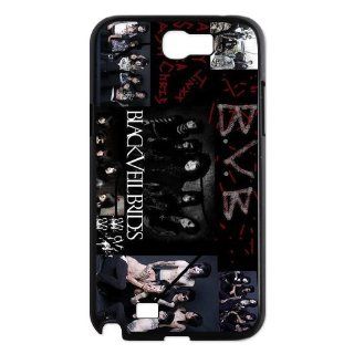 Custom Black Veil Brides Back Cover Case for Samsung Galaxy Note 2 N7100 N515: Cell Phones & Accessories
