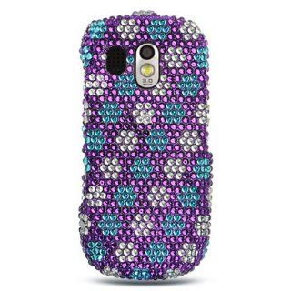 Samsung R850 R 850 Caliber Cell Phone Full Diamond Crystals Bling Protective: Cell Phones & Accessories