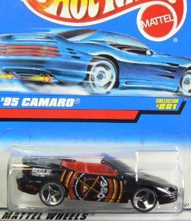 Hot Wheels Black "Buckle Up and Hold On 360" "95 Camaro Collector #881: Toys & Games