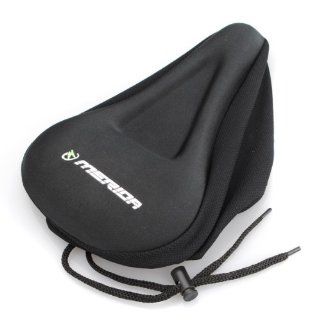 New Bike Bicycle Soft Gel Saddle Seat Cover Cushion Mda Pad Cushion Black: Automotive