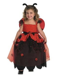 girls   Child Lil Love Bug Lg Halloween Costume   4 6: Childrens Costumes: Clothing