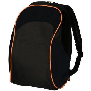 Trendy Two Tone School Backpack Book Bag Stylish Design, Black by BAGS FOR LESSTM: Sports & Outdoors
