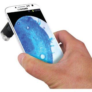 Carson HookUpz MicroMax Plus 60x 100x LED Microscope with Samsung Galaxy S4 Adapter (MM 240) : Sports Fan Cell Phone Accessories : Sports & Outdoors