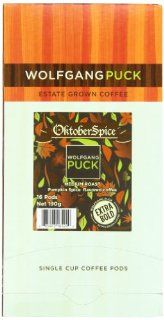 Wolfgang Puck Coffee, Oktober Spice, Net 190 g, 16Pods  Coffee Substitutes  Grocery & Gourmet Food