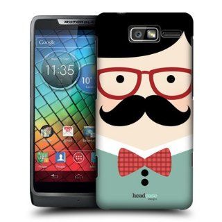 Head Case Designs Tony The Moustache Club Hard Back Case Cover For Motorola RAZR i XT890 Cell Phones & Accessories