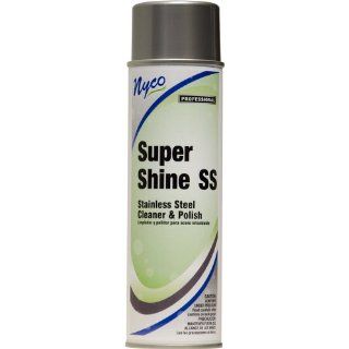 Nyco Products NL869 A12 Super Shine SS Oil Based Stainless Steel Cleaner and Polish, 15 Ounce Aerosol Can (Case of 12)