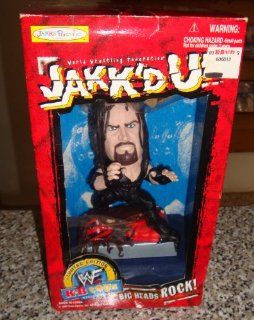 Jakk'd Up Undertaker WWF Big Heads Rock!: Toys & Games
