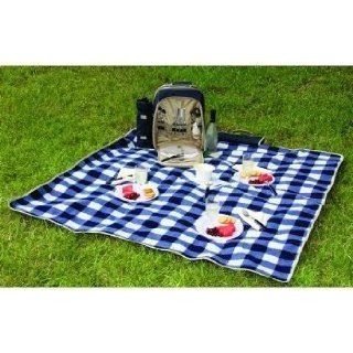 Portable Picnic Backpack Kit Picnic Blanket Backpacking Set Hiking Picnic Waterproof Picnic Blanket (Complete Kit) : Picnic Basket Sets : Patio, Lawn & Garden