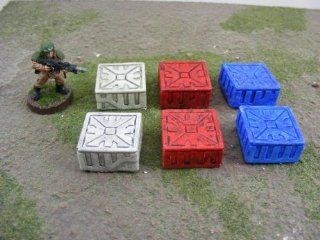 Miniature Terrain   Sci Fi: Large Crate: Toys & Games