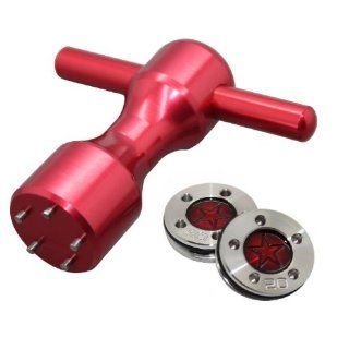 Craftsman Golf 2 x 20g Custom Red Star Weights + Red Wrench For Titleist Scotty Cameron Putters : Sports & Outdoors