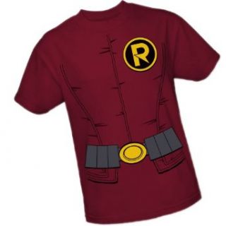 Adult New Robin Costume T Shirt: Clothing