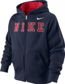 Nike Boys Embroidered Full Zip Hoody  Athletic Sweatshirts  Clothing
