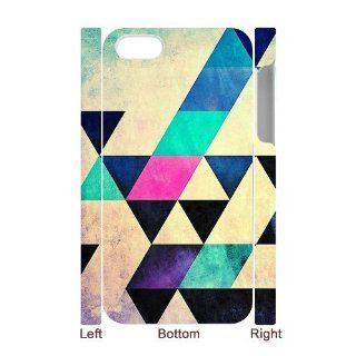 Colourful Cool Unique Abtract Art Pattern Iphone 4/4S Case Snap on Hard Case Cover: Computers & Accessories