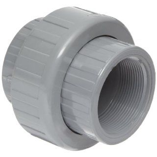 Spears 898 C Series CPVC Pipe Fitting, Union with EPDM O Ring, Schedule 80, 3/4" NPT Female: Industrial & Scientific