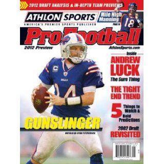 2012 Athlon Sports NFL Pro Football Magazine Preview  Buffalo Bills Cover Athlon Sports Books