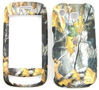 Samsung Impression A877Camo / Camouflage Hunter Series w/ Dry Leaves Hard Case/Cover/Faceplate/Snap On/Housing/Protector Cell Phones & Accessories