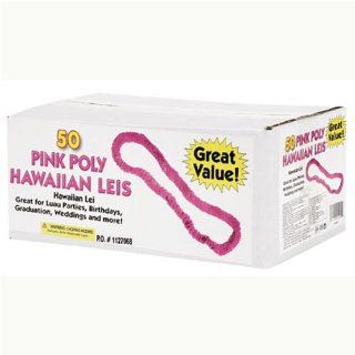 Pink Poly Leis 50pkg: Toys & Games