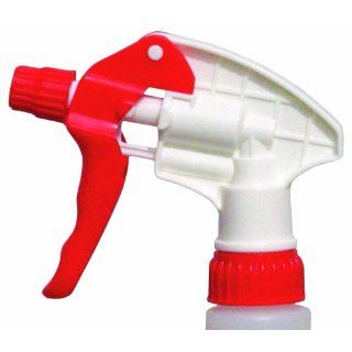 Continental 902RW9, Red/White Spray Pro Trigger Sprayer, 9 3/4" Dip Tube (Case of 200): Industrial & Scientific