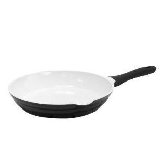 CeraStone CCWFP10 Ceracast Ceramic Non Stick Wave Fry Pan, 9.5 Inch, Black: Non Stick Frying Pan With Grill Bottom: Kitchen & Dining