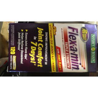 Nature's Bounty Flex a Min Triple Strength and Bone Shield, 80 Tablets: Health & Personal Care