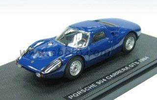 Porsche 904 Carrera GTS Street 1964 Blue 1/43 Scale Diecast Model: Toys & Games