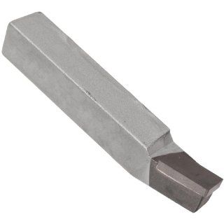 American Carbide Tool Carbide Tipped Tool Bit for Lead Angle Turning, Left Hand, 883 Grade, 0.375" Square Shank, BL 6 Size Brazed Tools