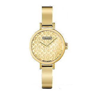 Coach Miranda Gold Signature Dial Bracelet Watch Womens Jewelry W722 at  Women's Watch store.
