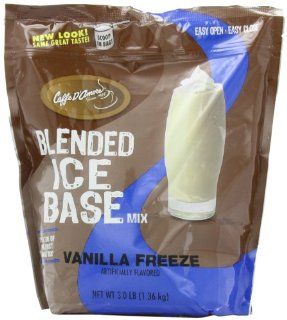 Caffe D Amore Frappe Base Mix, Vanilla Freeze, 3 Pound : Grocery & Gourmet Food